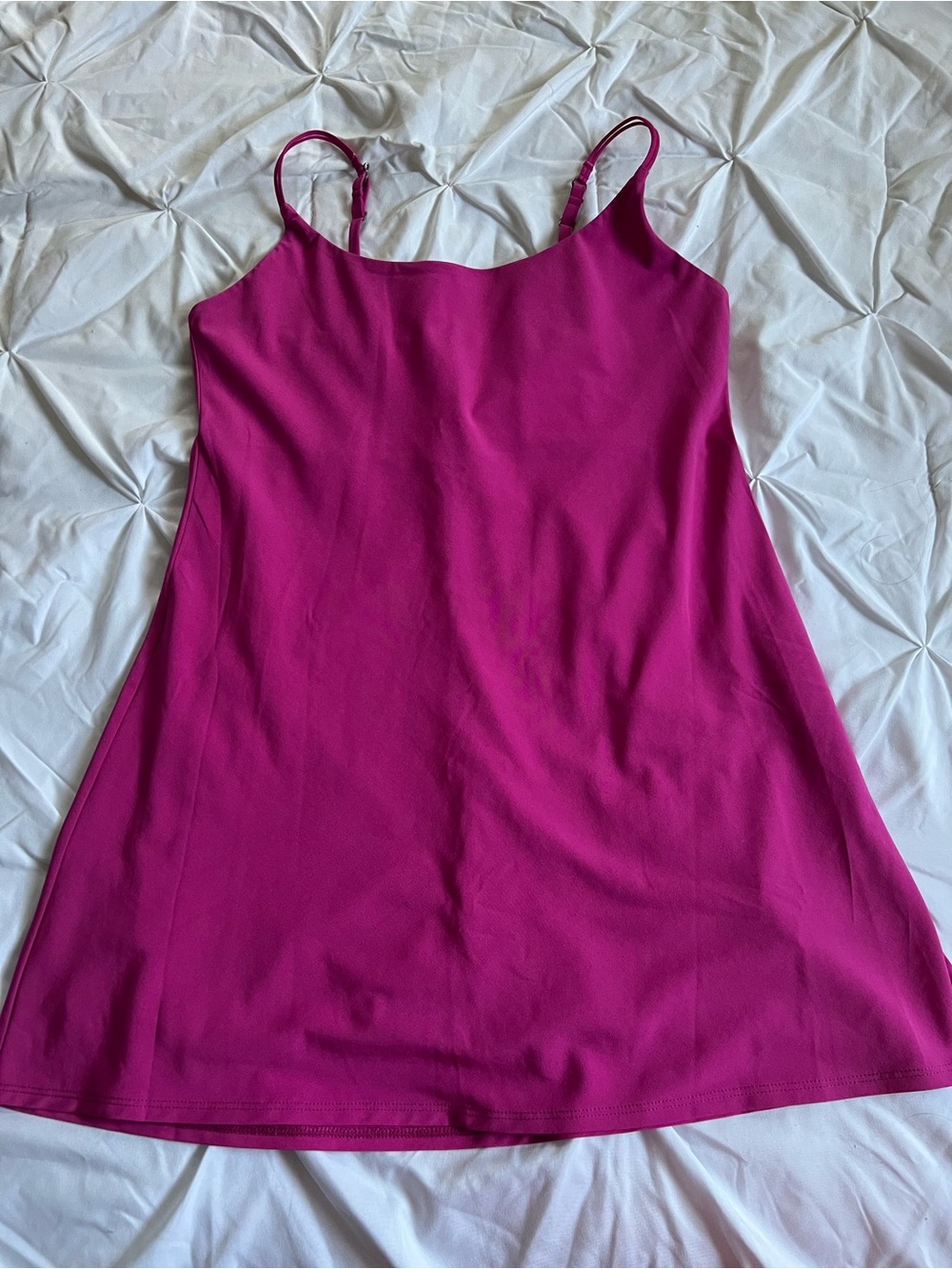 Abercrombie & Fitch Fuchsia Spaghetti Strap Athletic Skort